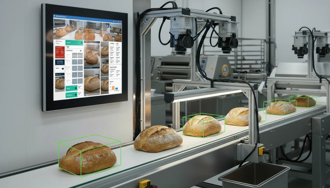 AI Vision System for Bread Loaf Formation Verification