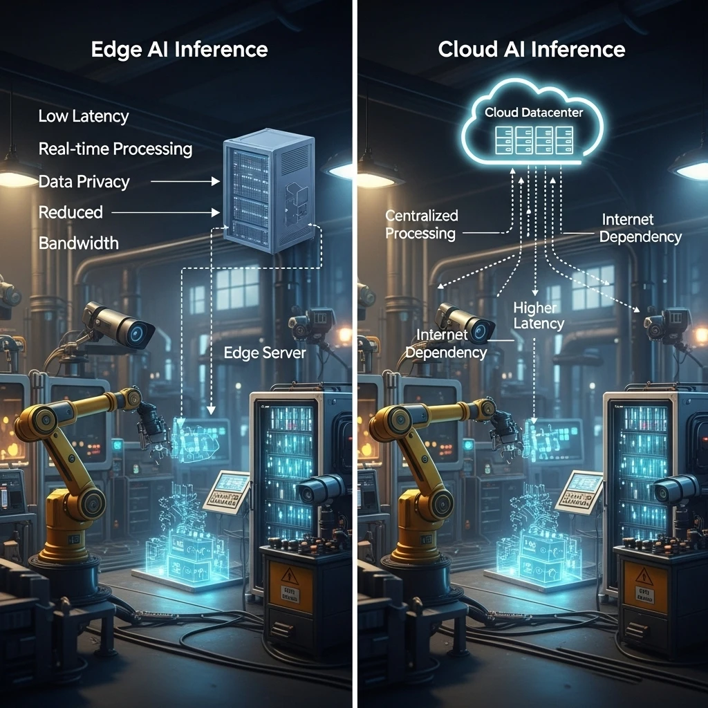 Edge AI vs Cloud AI Inference