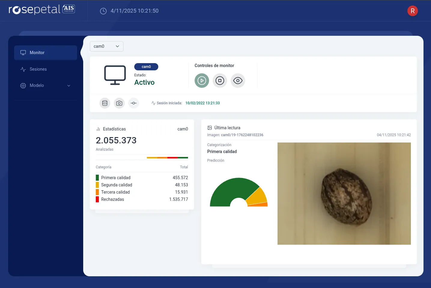 Seed Classification with Deep Learning for Argirella Nervosa