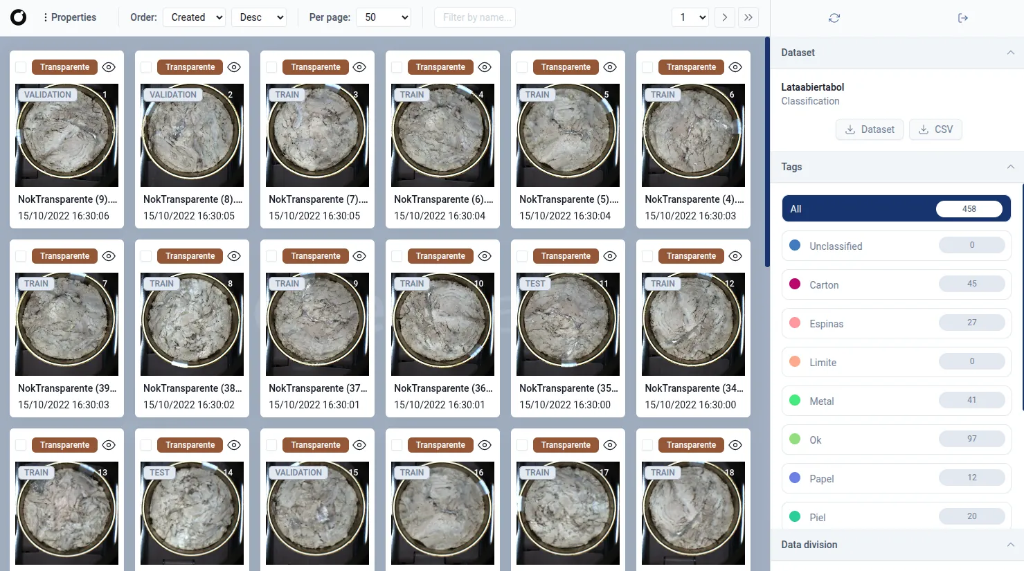 Tuna Can AI Classification System