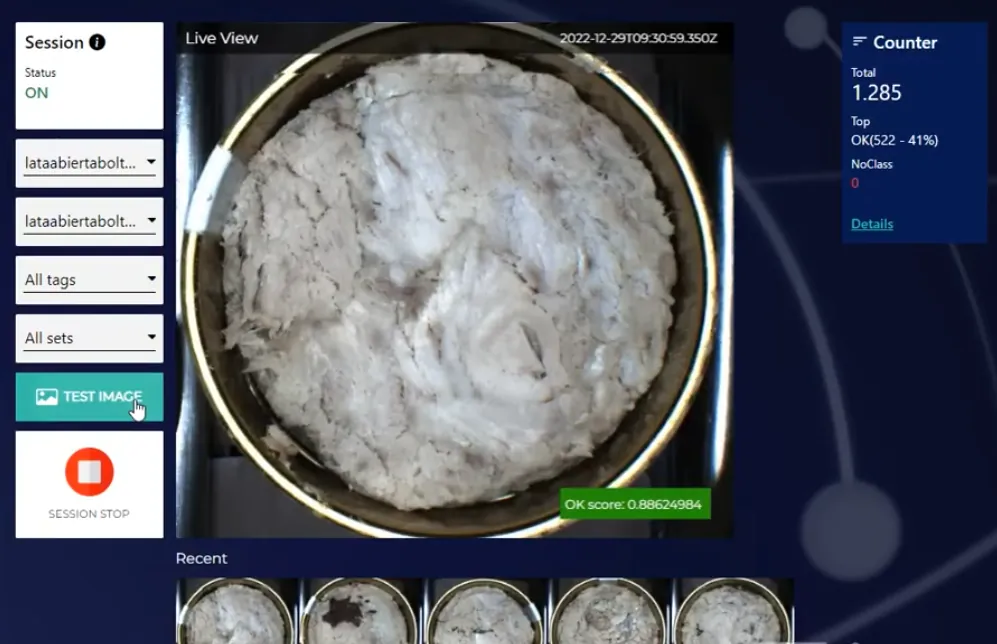 Tuna Can AI Classification System